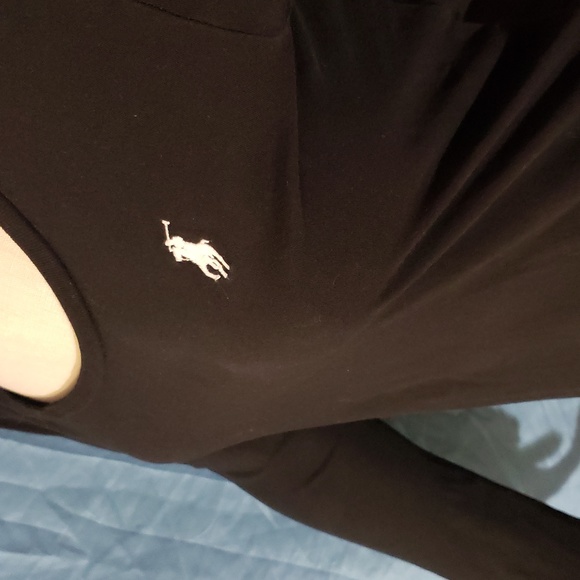 Pull over long sleeve black Ralph  Lauren top medium in size - Picture 5 of 9